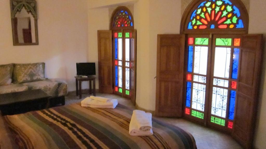 Riad Boustan فاس الغرفة الصورة